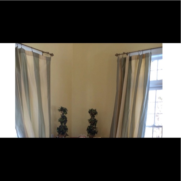 Restoration Hardware Accessories 4 Silk Curtain Panels Poshmark